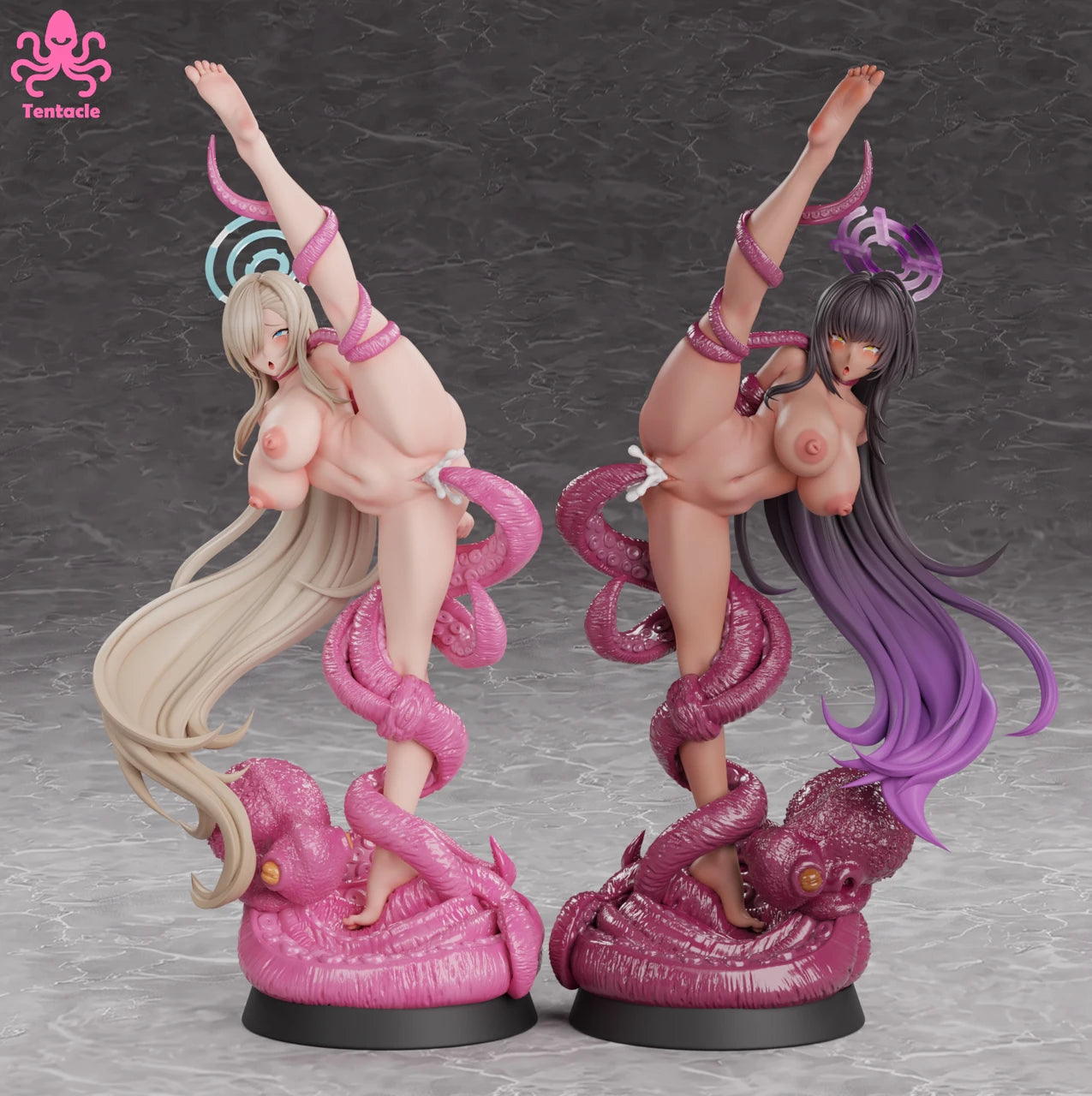 Tentacle - Asuna and Karin Kakudate