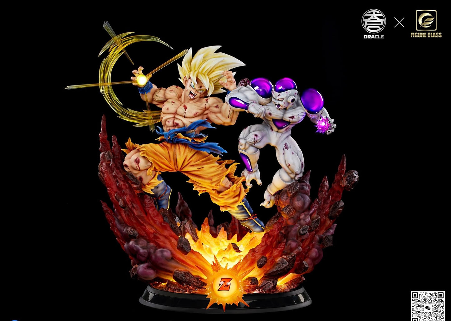 Figura Clase x Oráculo - SSJ Goku vs Freezer