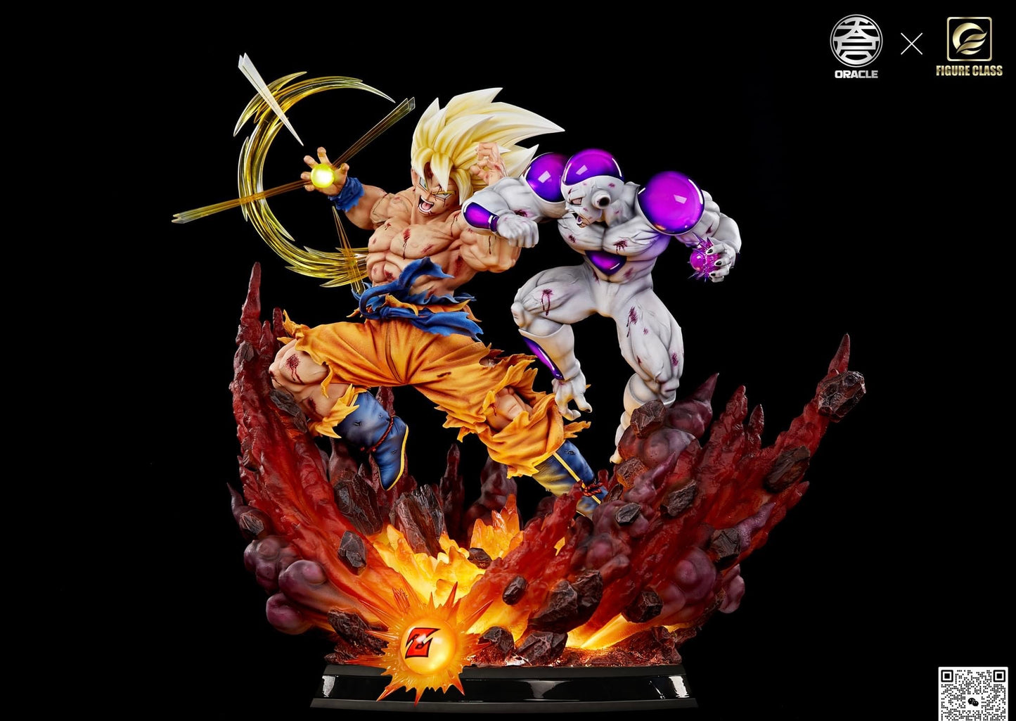 Figura Clase x Oráculo - SSJ Goku vs Freezer