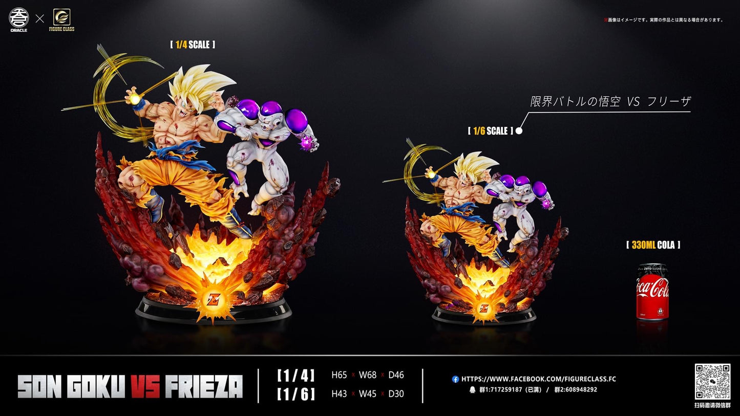 Figure Class x Oracle - SSJ Goku vs Frieza