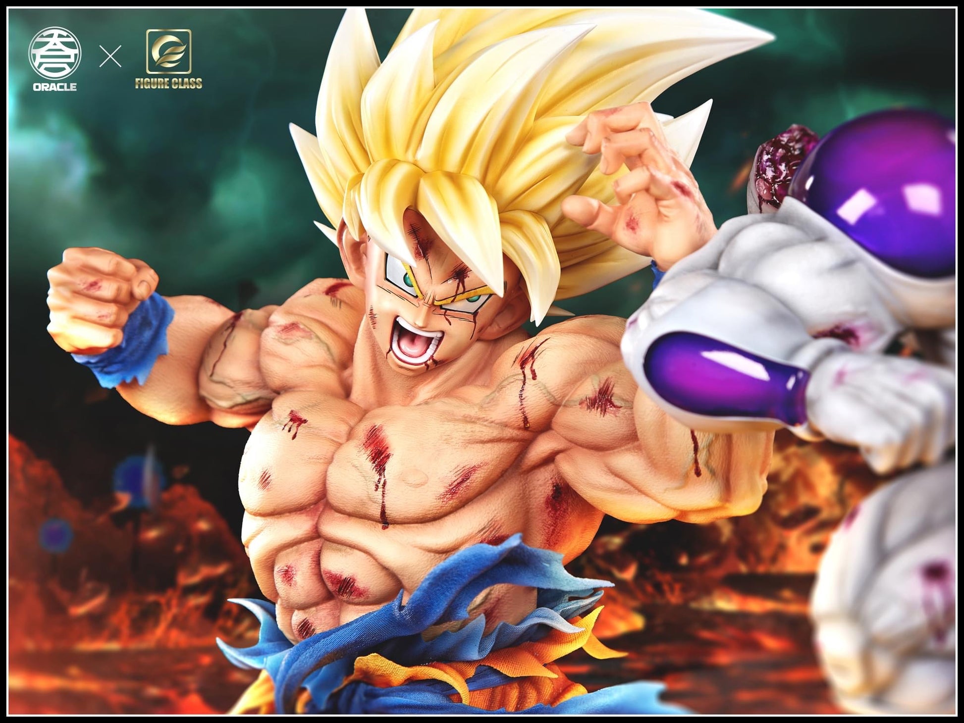 Figure Class x Oracle - SSJ Goku vs Frieza – StatueCorp