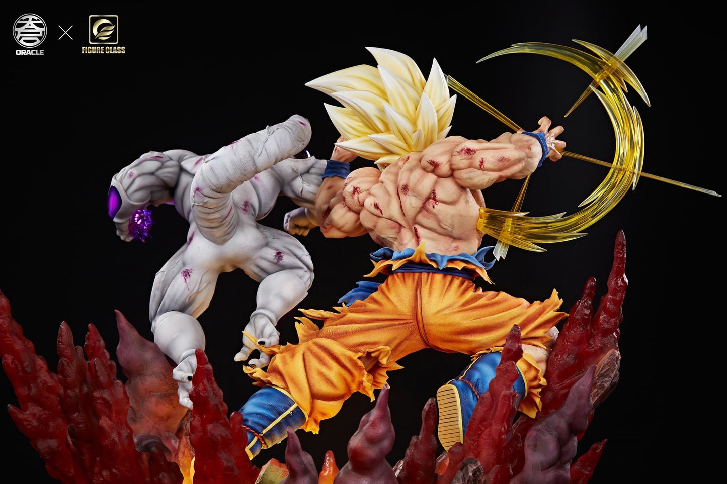 Figura Clase x Oráculo - SSJ Goku vs Freezer