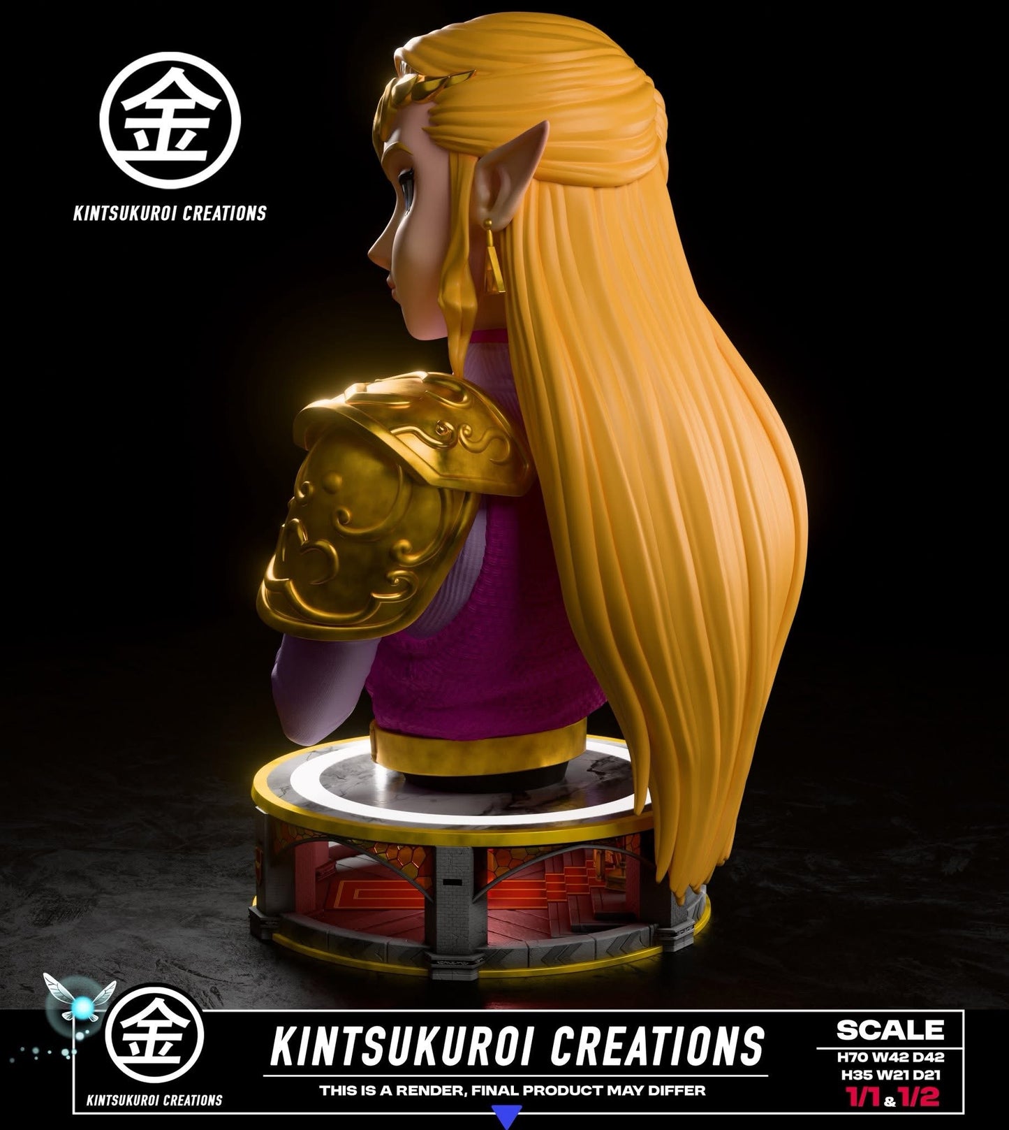 Kintsukuroi -  Princess Zelda