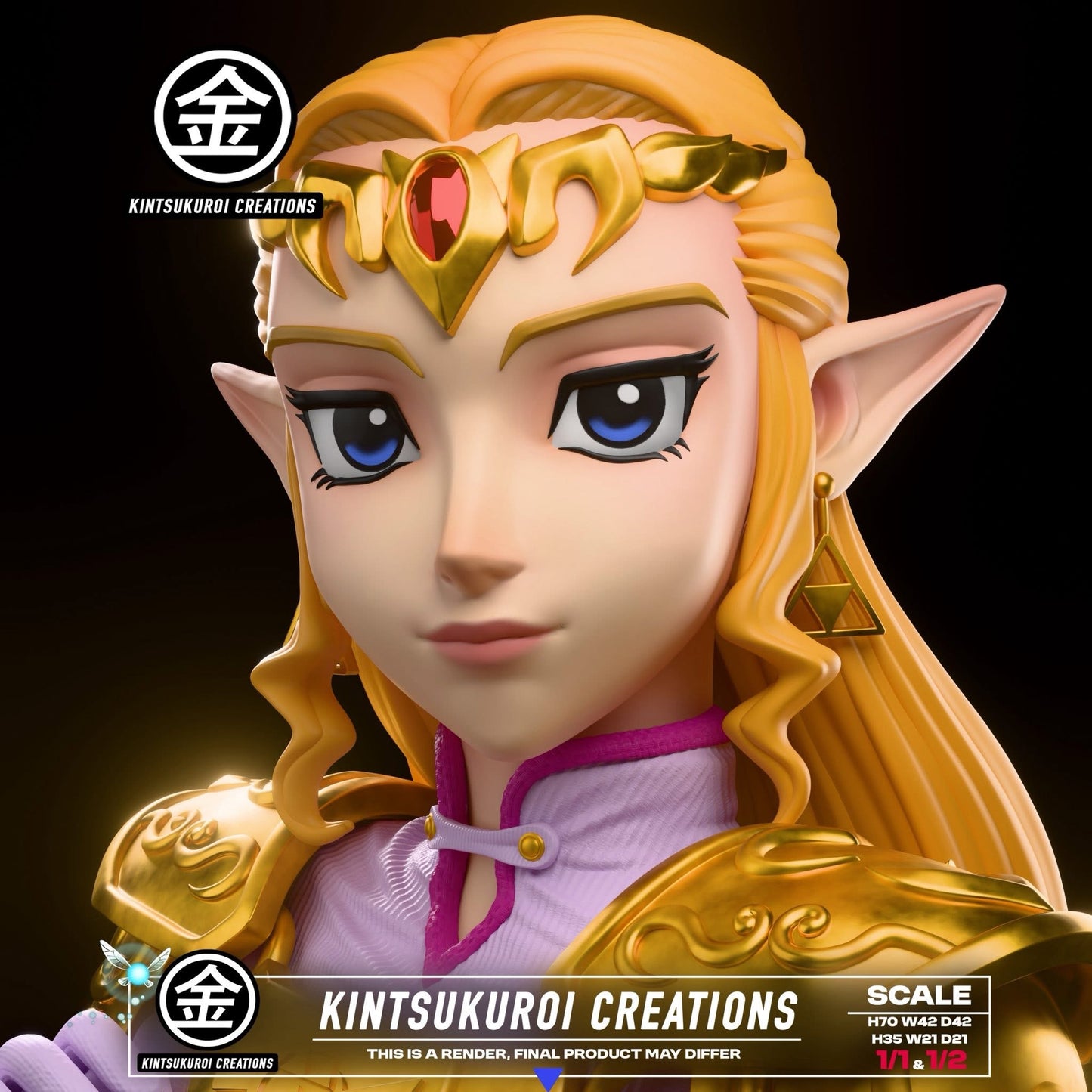 Kintsukuroi -  Princess Zelda