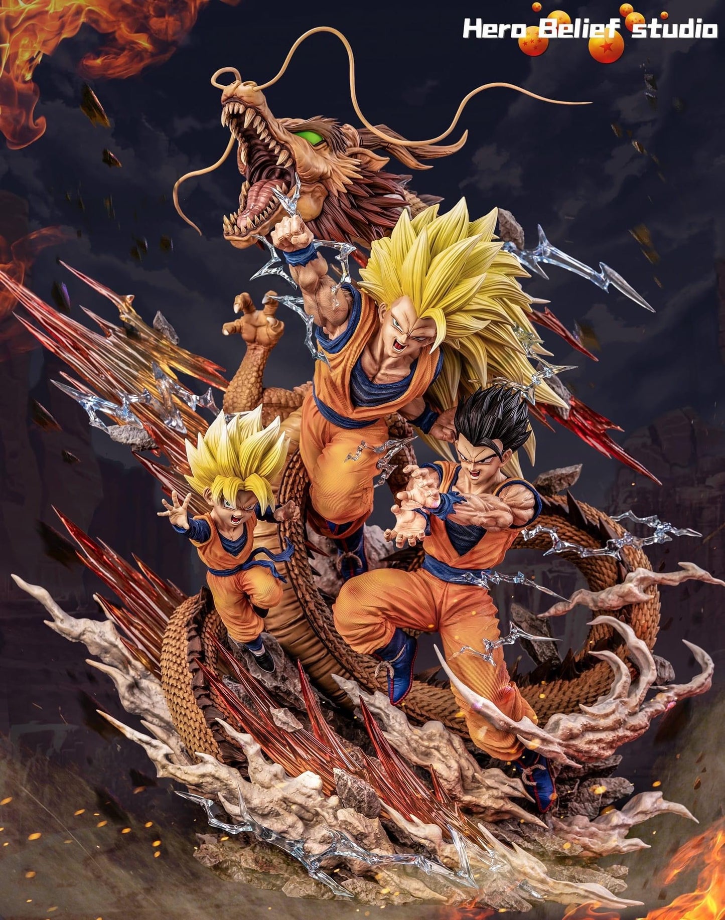 Hero Belief - Goku, Gohan and Goten