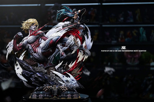 Hertz - Mikasa vs Female Titan