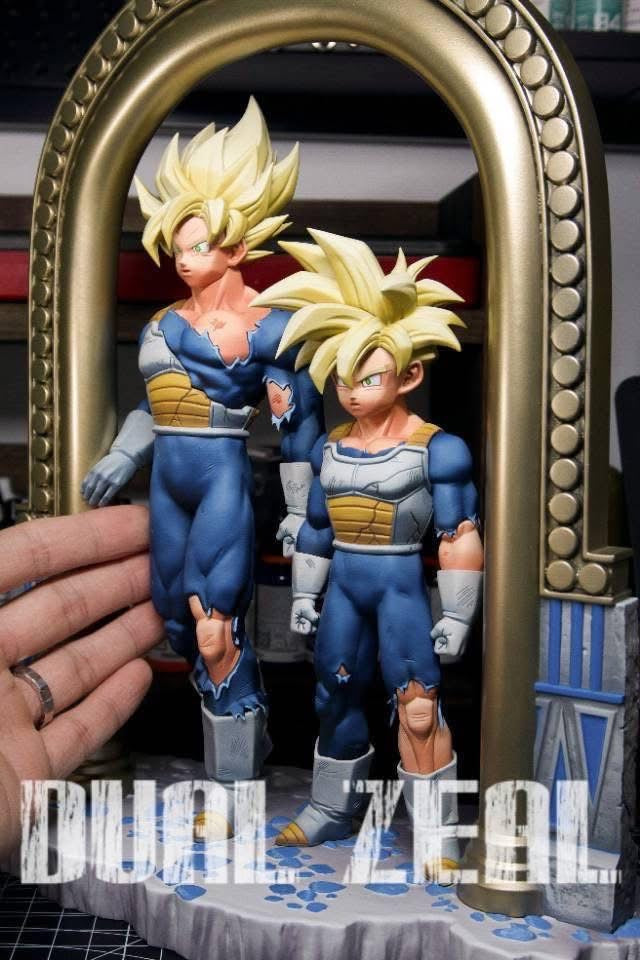 Dual Zeal - SSJ Goku and Gohan