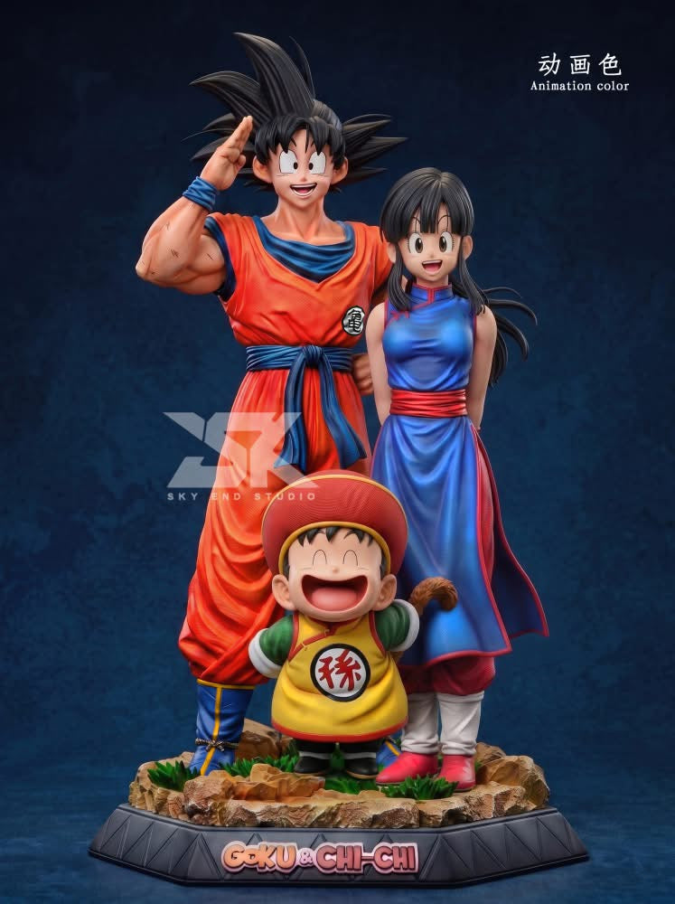 Sky End - Goku, Chi and Gohan