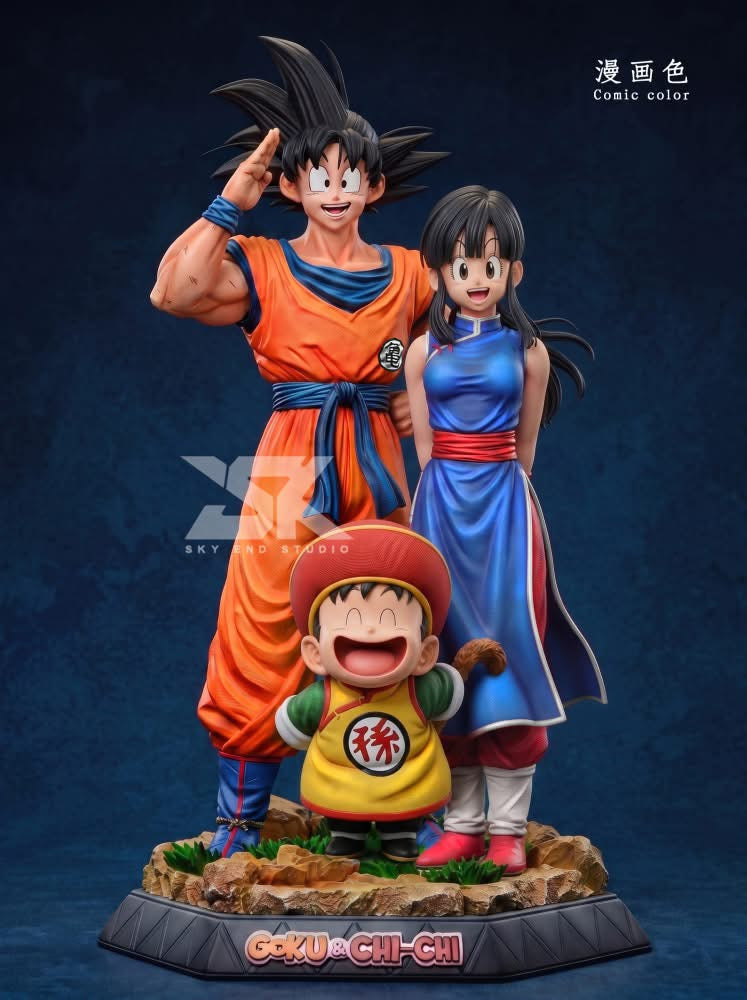 Sky End - Goku, Chi and Gohan