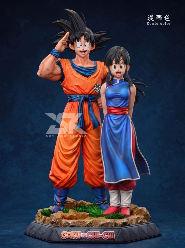 Sky End - Goku, Chi and Gohan