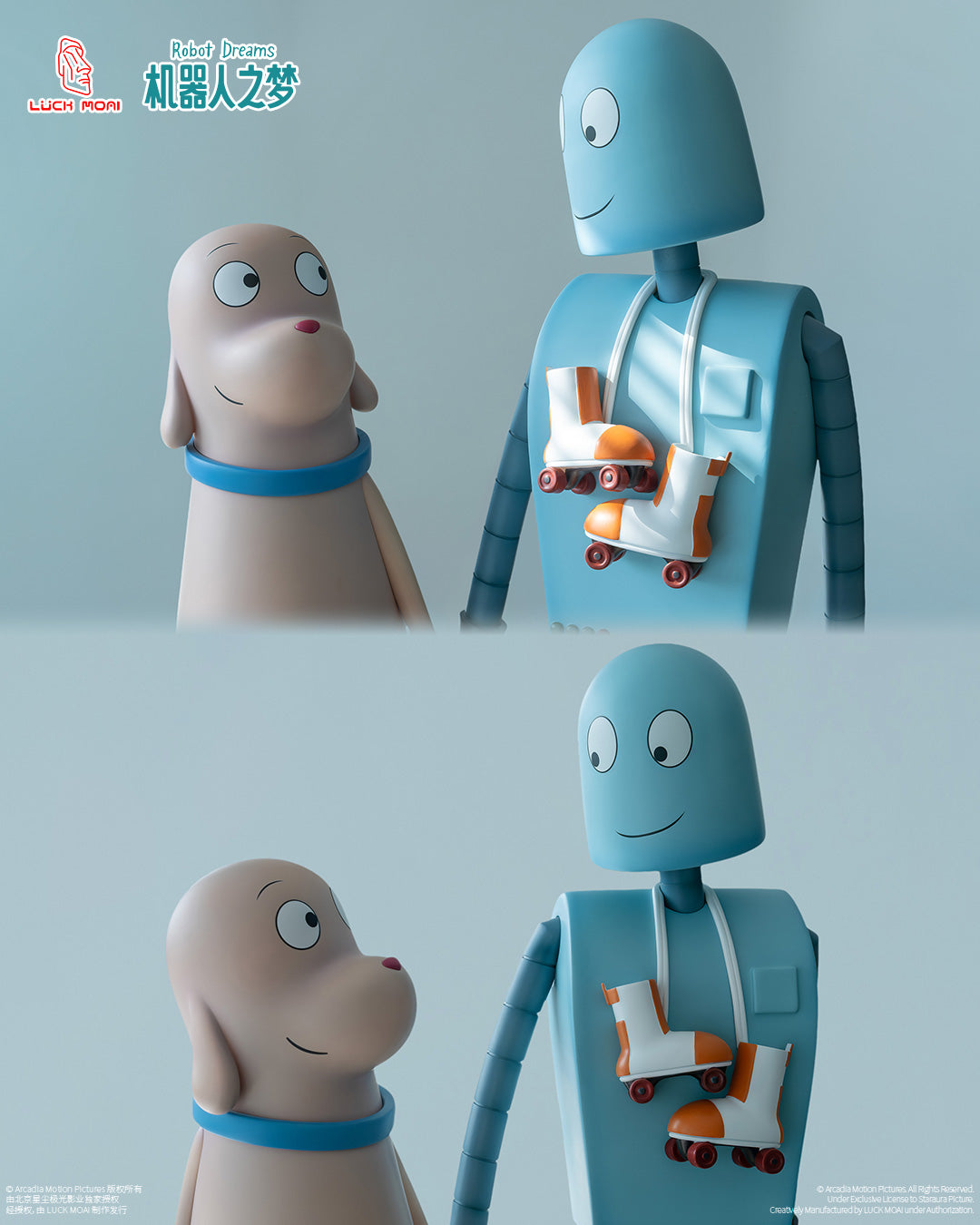 Luck Moai - Robot and Dog