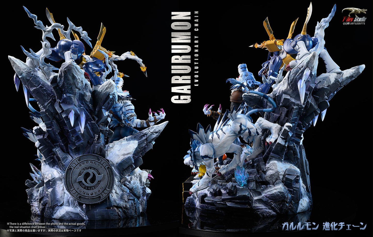 T-Rex - Garurumon Evolution