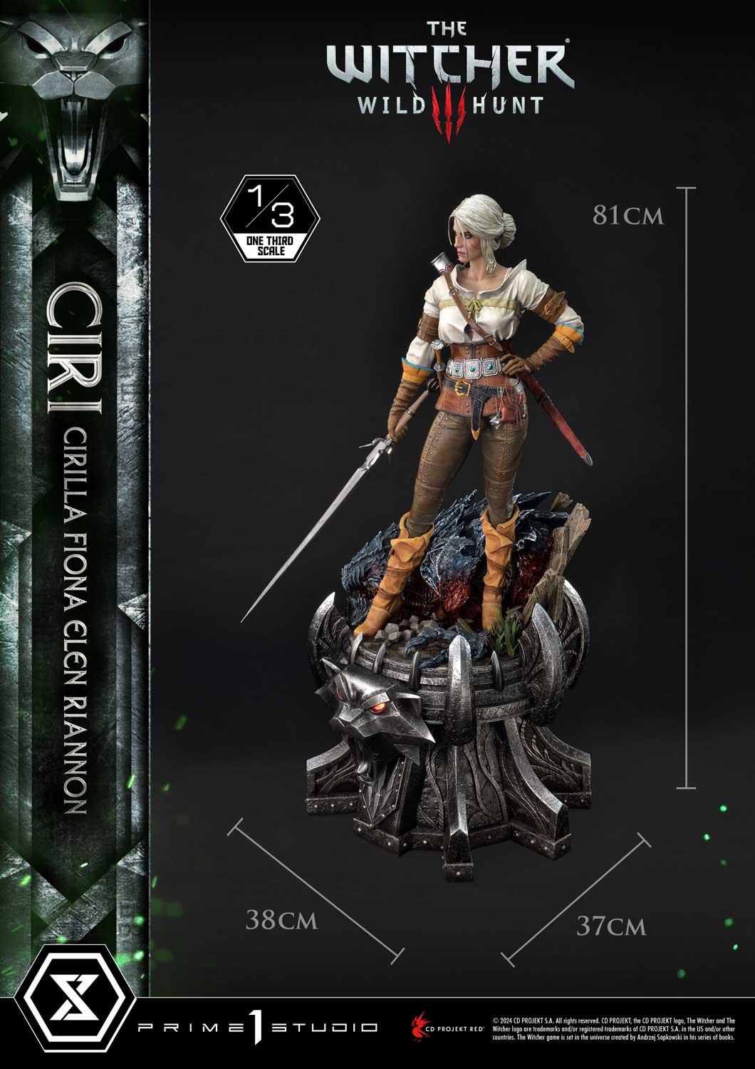 Prime 1 - Wild Hunt Ciri Fiona Elen Riannon