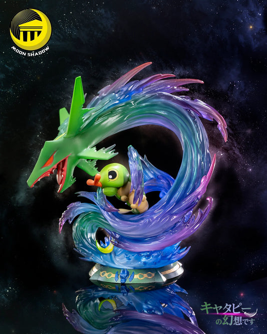 Sombra de Luna - Caterpie y Rayquaza