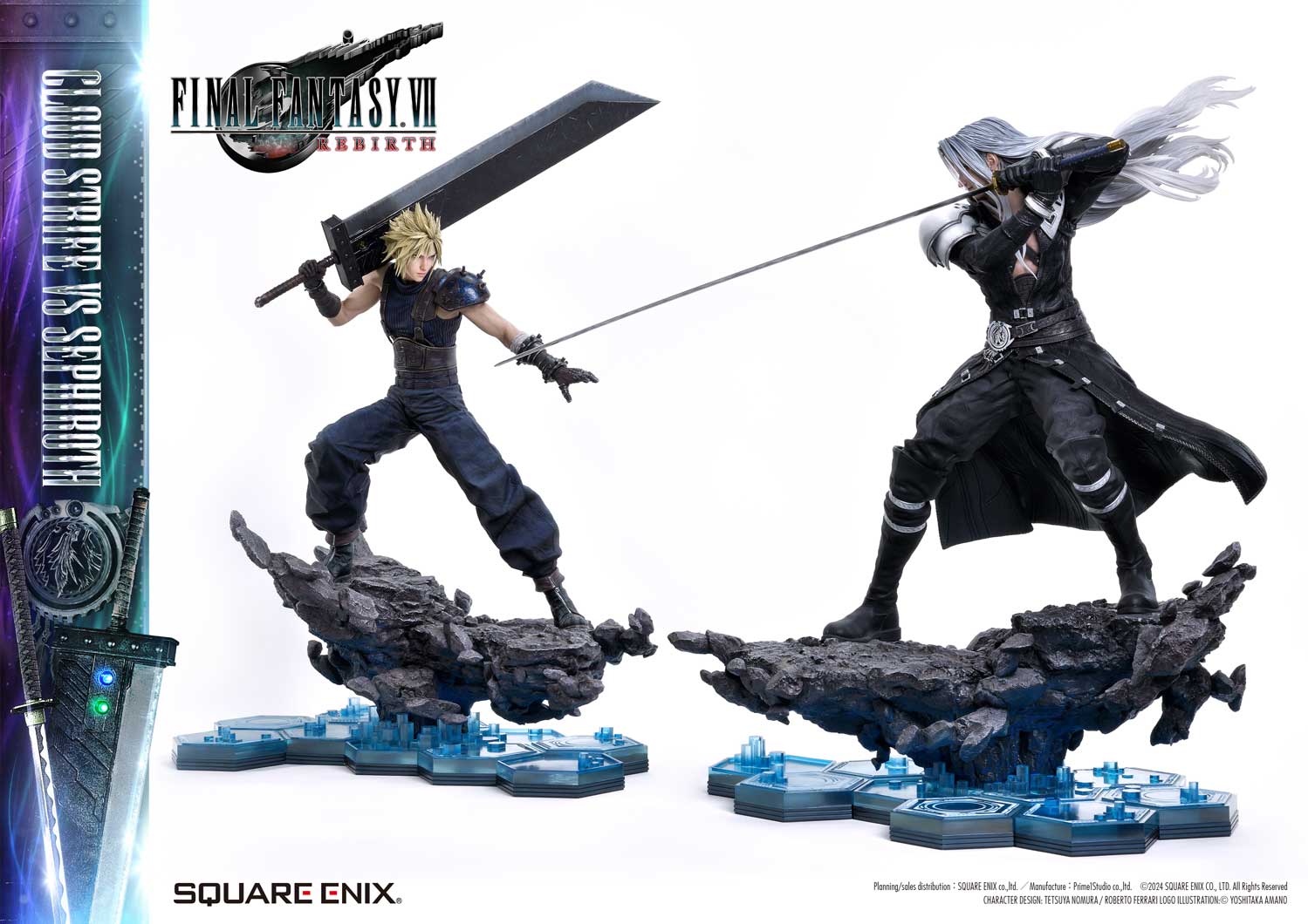 Figurine Final Fantasy VII Rebirth Acrylic Stand Statue Sephiroth Figurine Final Fantasy VII Rebirth Acrylic Stand Statue Sephiroth