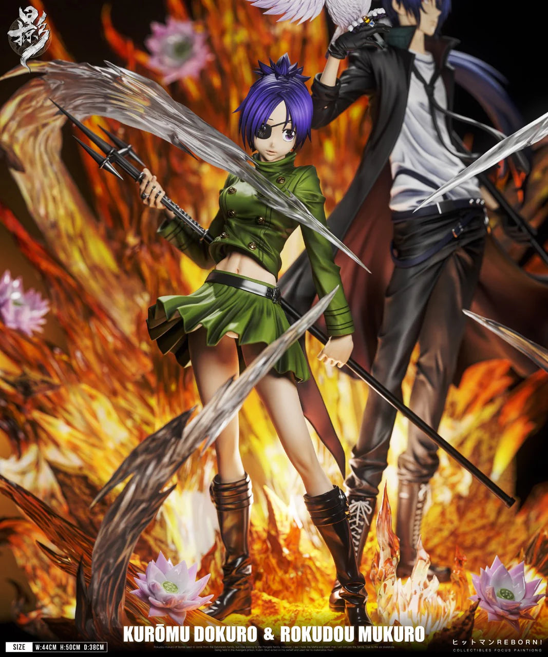 Lue Ying - Chrome Dokuro and Mukuro Rokudo