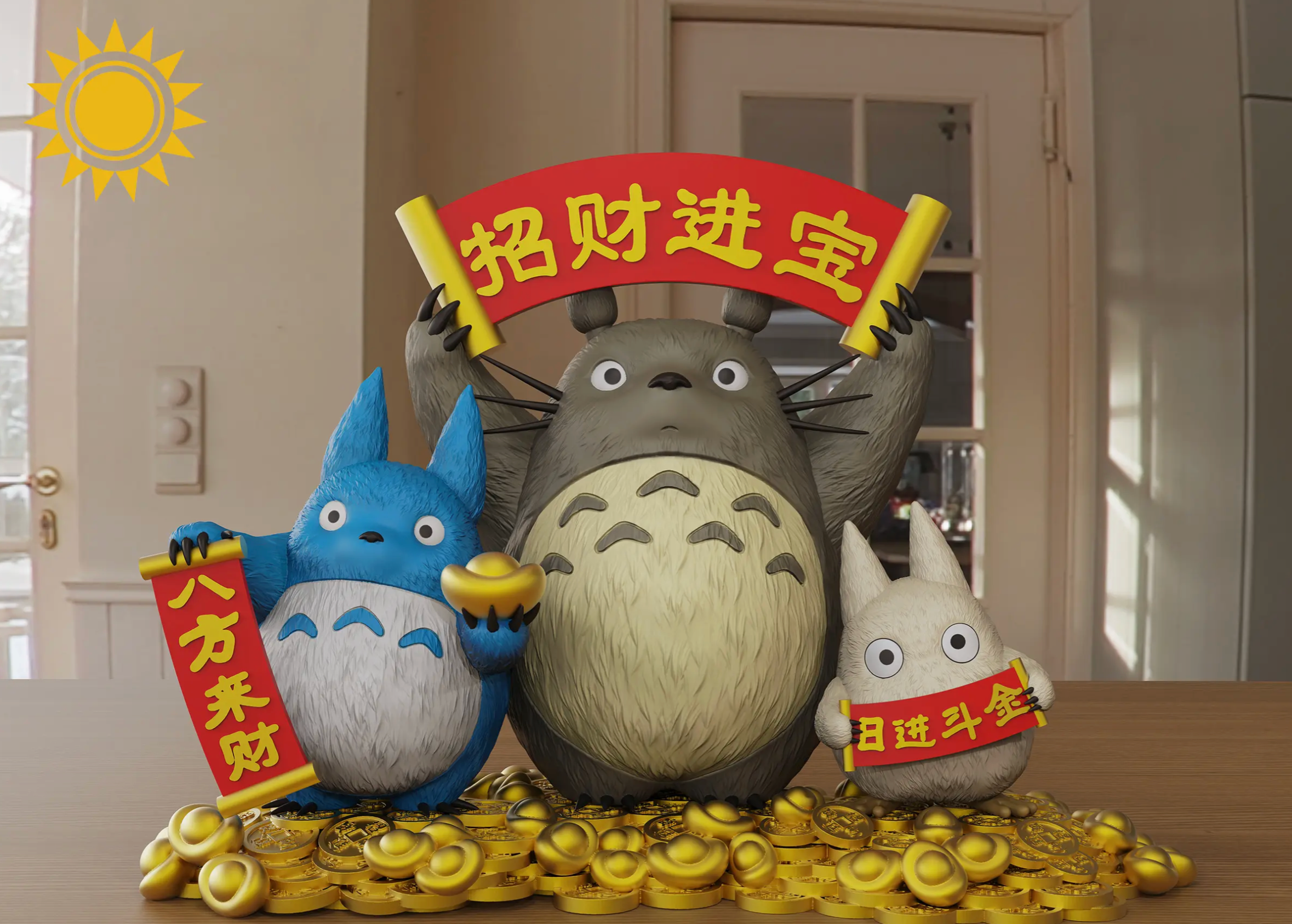 Sun Toys - Totoro - My Neighbor Totoro