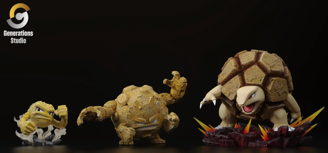 Generations - Golem, Graveler and Geodude
