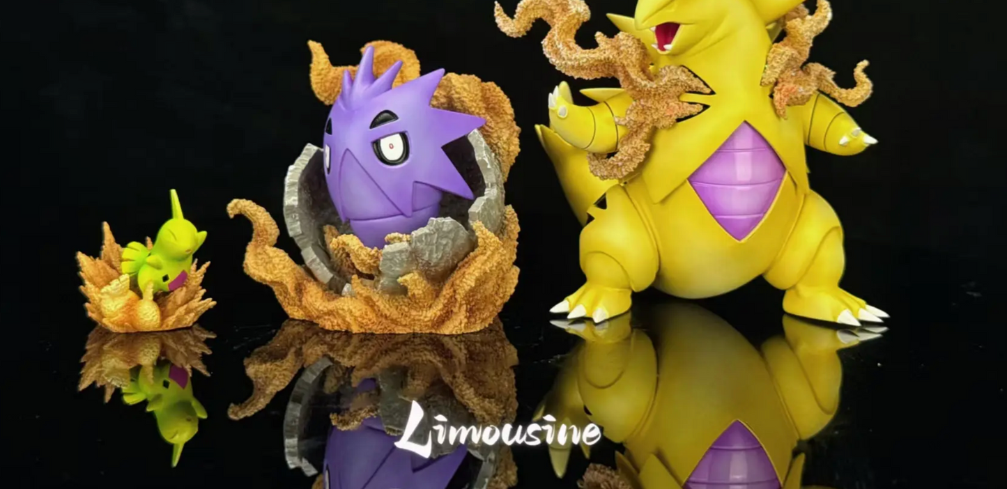 Limousine - Tyranitar, Pupitar and Larvitar