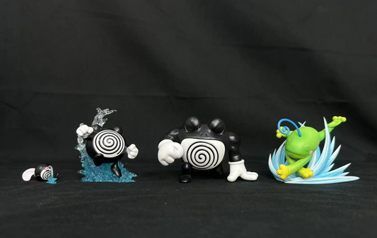 Ke Meng Wu - Poliwhirl, Poliwag, Poliwrath and Politoed