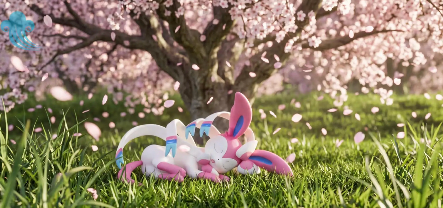 Ling Feng Ge - Jolteon, Sylveon, Eevee and Pikachu