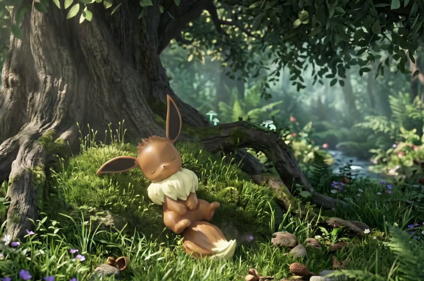 Ling Feng Ge - Jolteon, Sylveon, Eevee and Pikachu