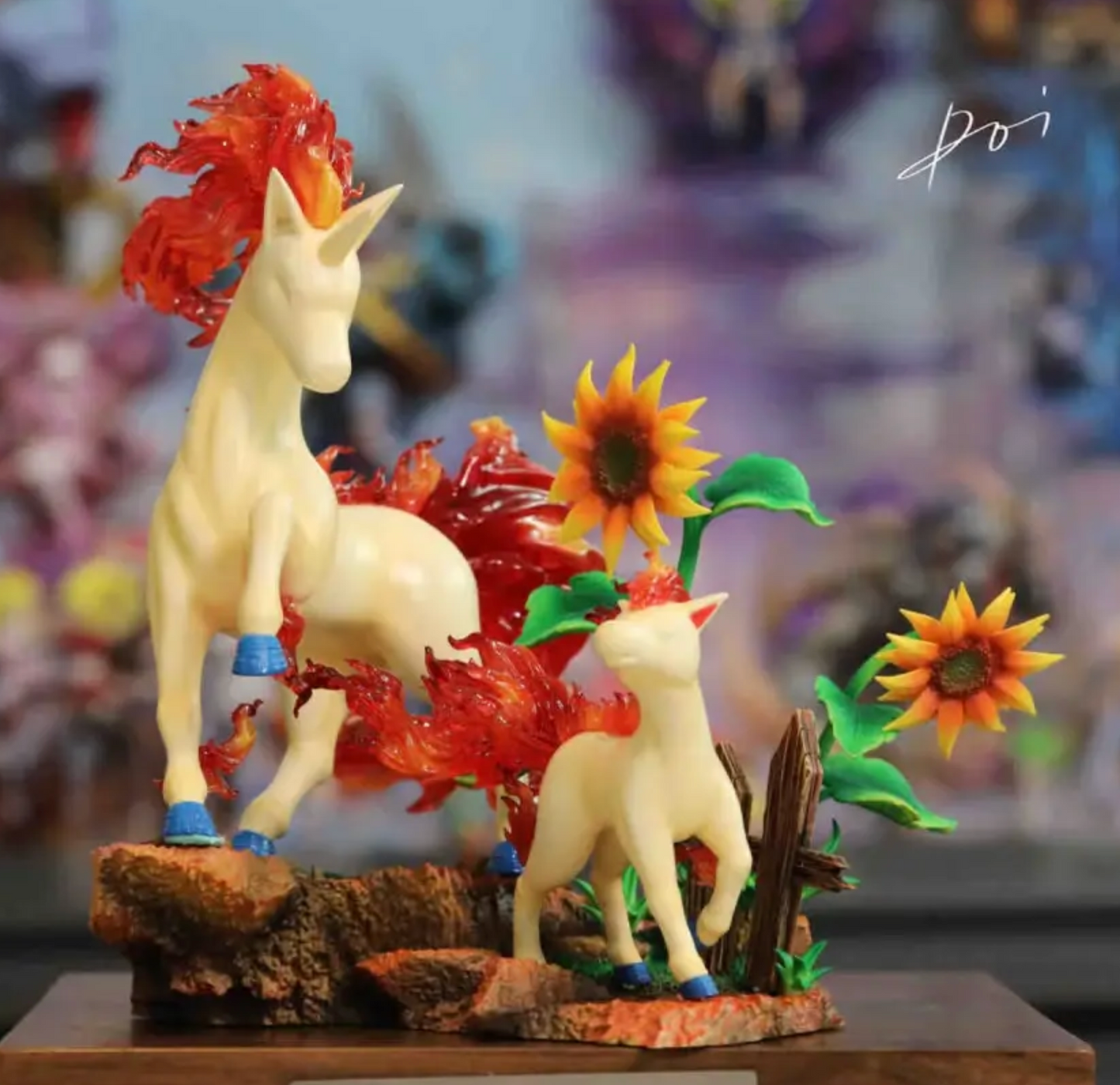 Bao Mi Hua - Rapidash and Ponyta