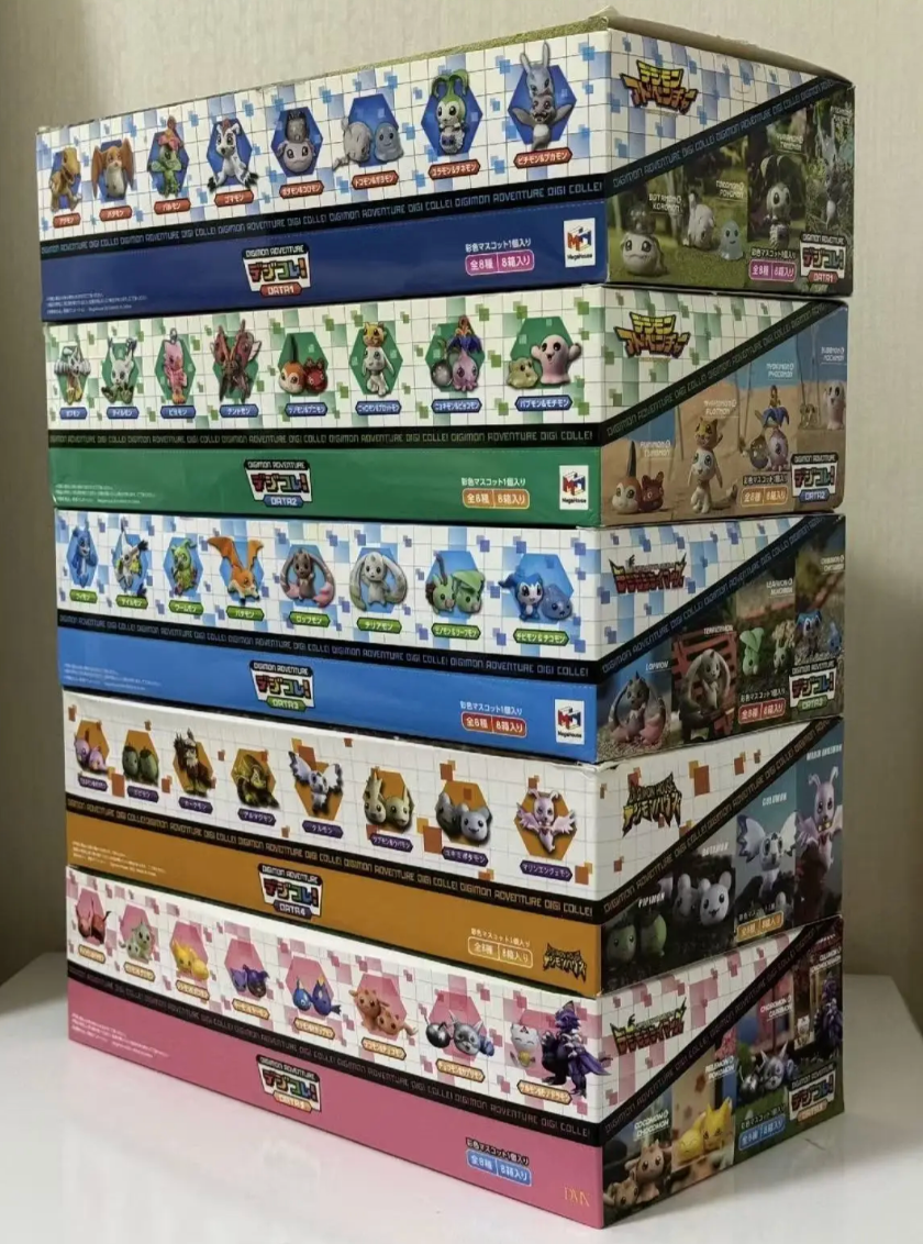 DJS - Bearmon, Kotemon, KoKabuterimon, Mokumon, Liollmon, Frimon, Popomon, Wanyamon, Penmon and Hiyarimon