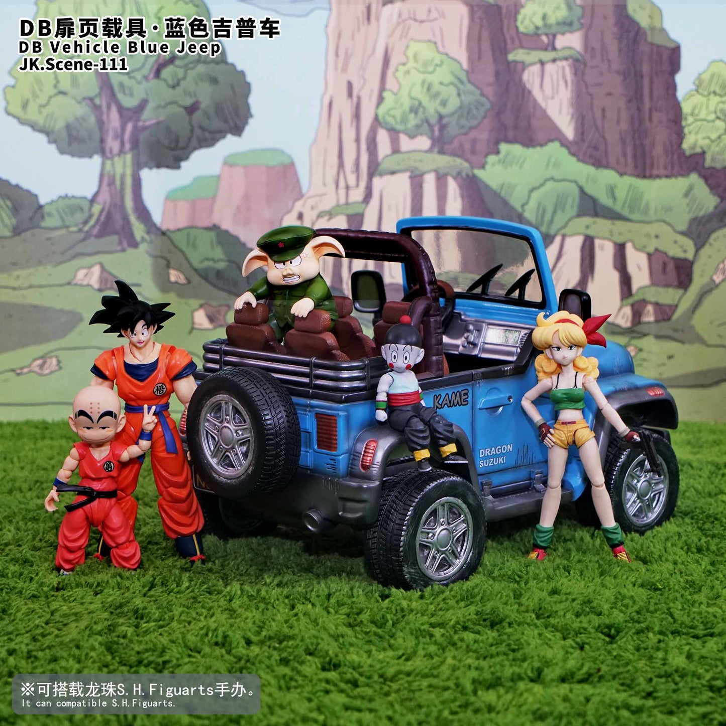 JacksDo - Blue Jeep