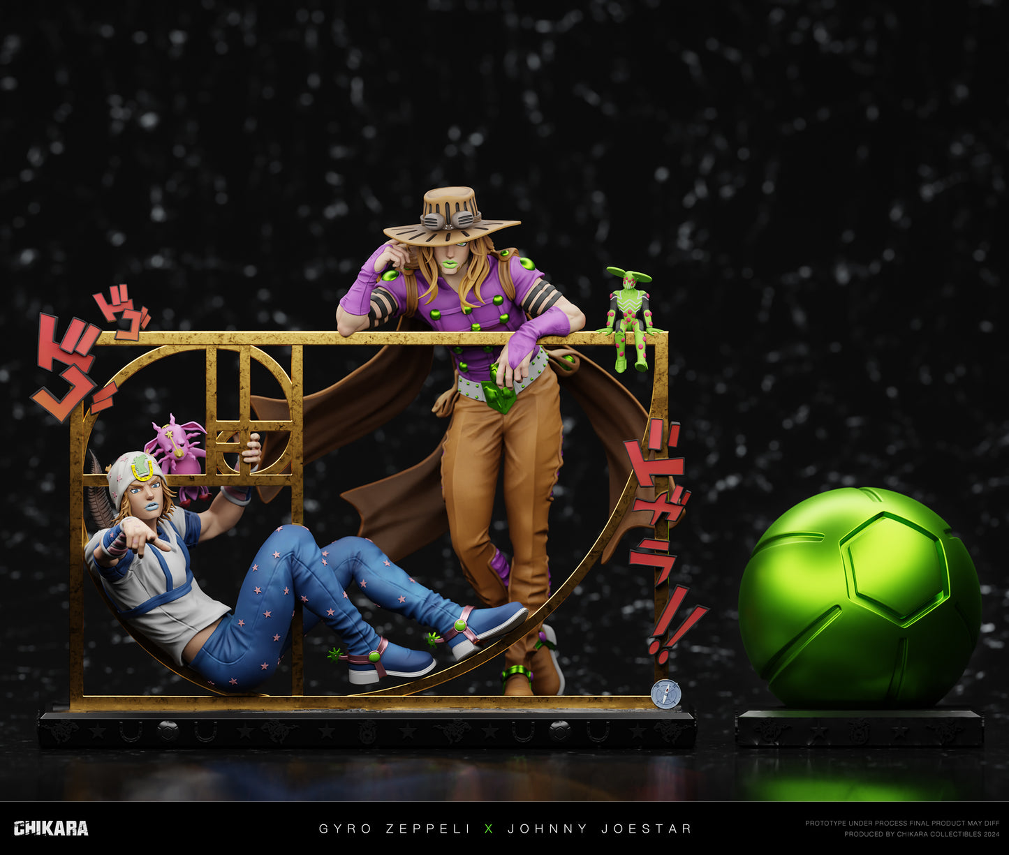 Chikara - Gyro Zeppeli and Johnny Joestar