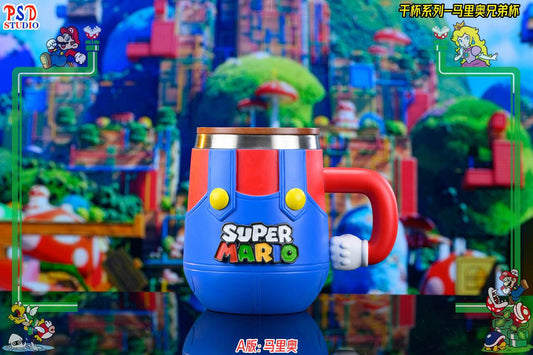 PSD - Super Mario and Luigi Mugs