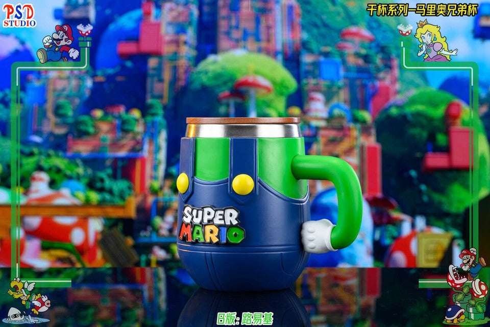 PSD - Super Mario and Luigi Mugs