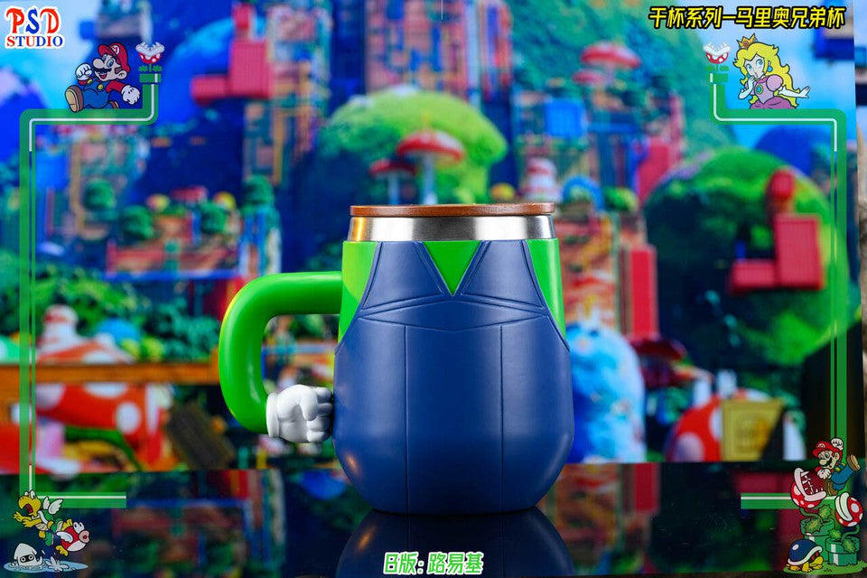 PSD - Super Mario and Luigi Mugs