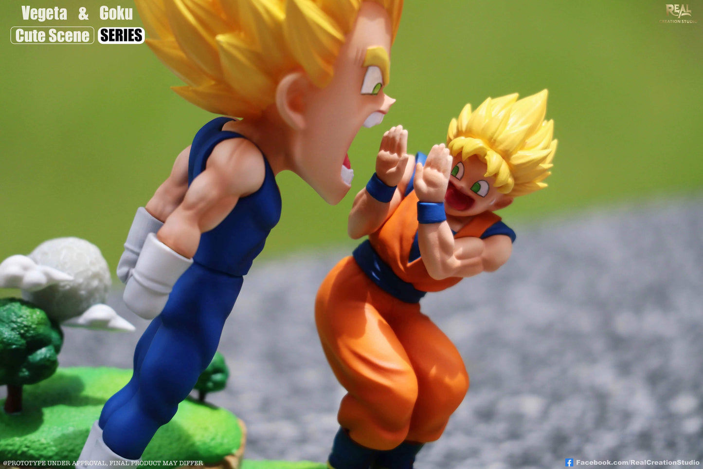 Real Creation - Goku and Vegeta