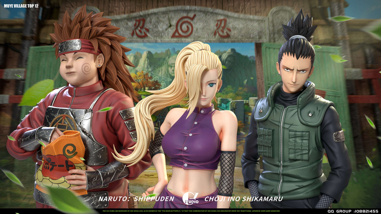 GZ - Shikamaru, Ino Yamanaka and Choji – StatueCorp