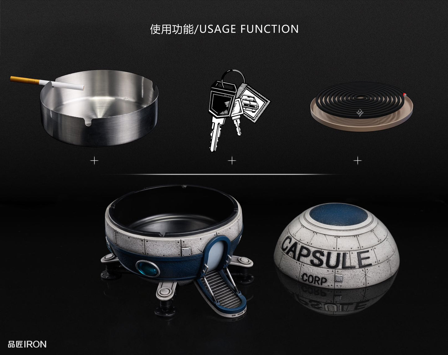 Iron - Capsule Corporation Spaceship