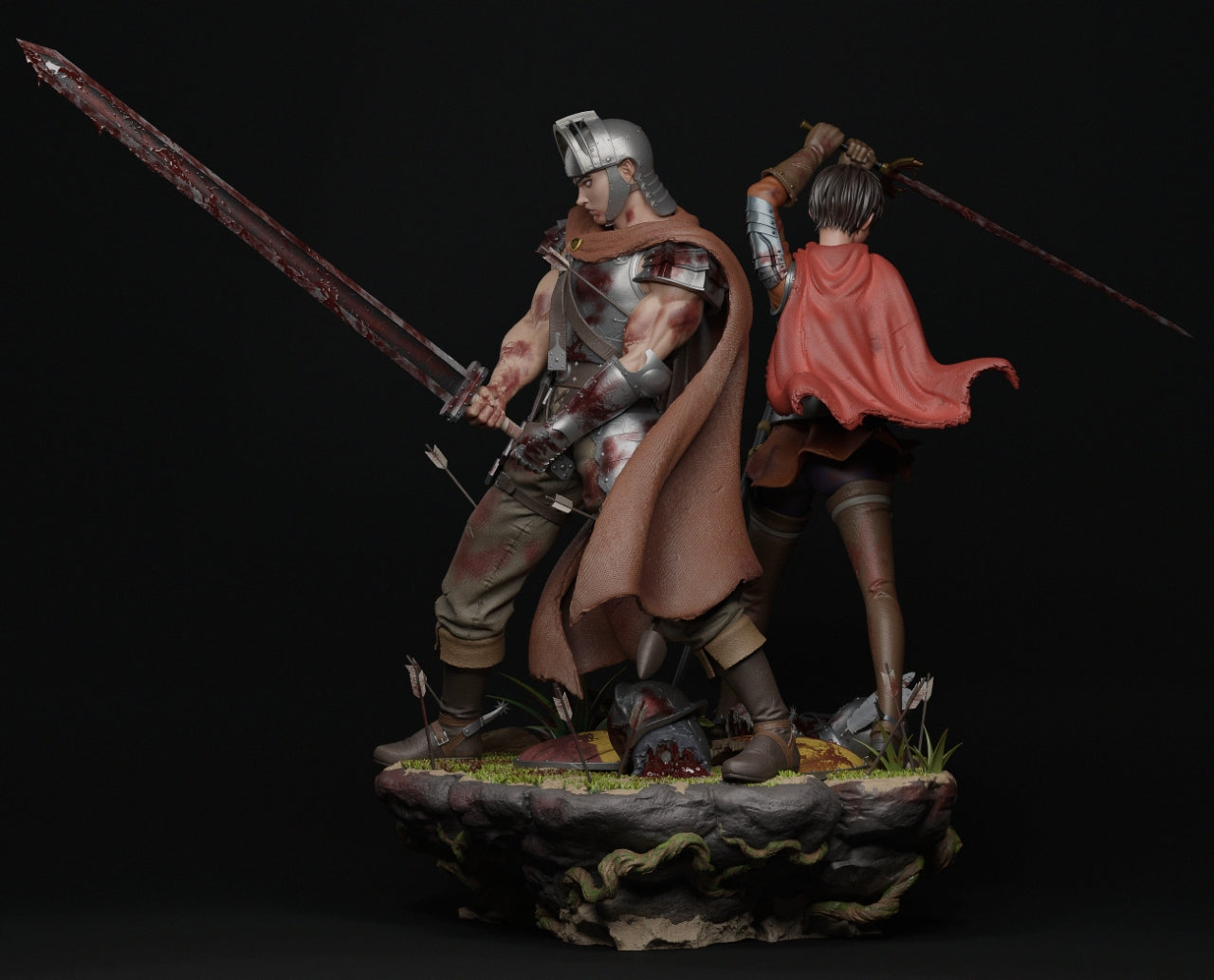 Player 1 - Guts and Casca