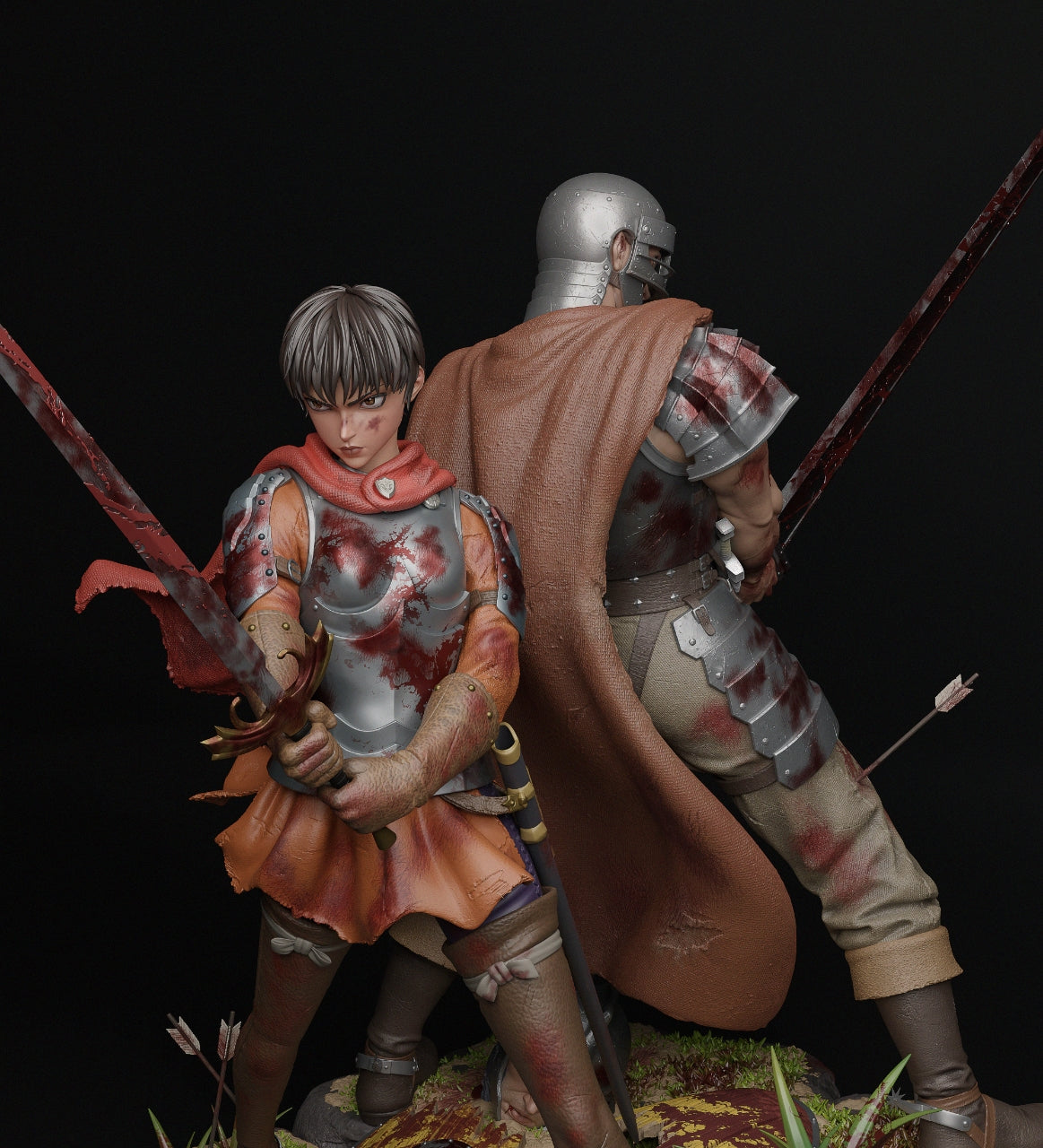 Player 1 - Guts and Casca