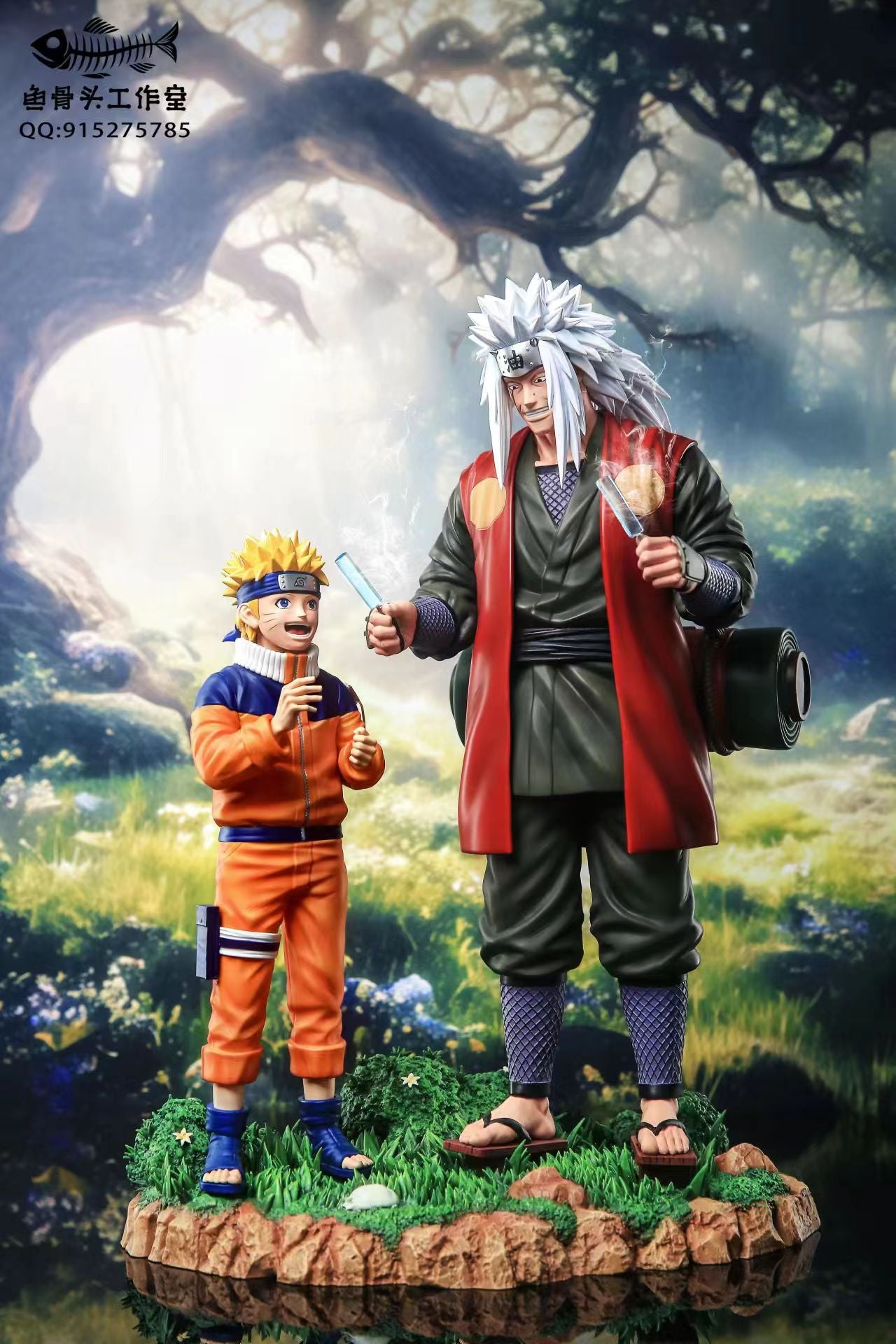 Fishbones - Naruto and Jiraiya