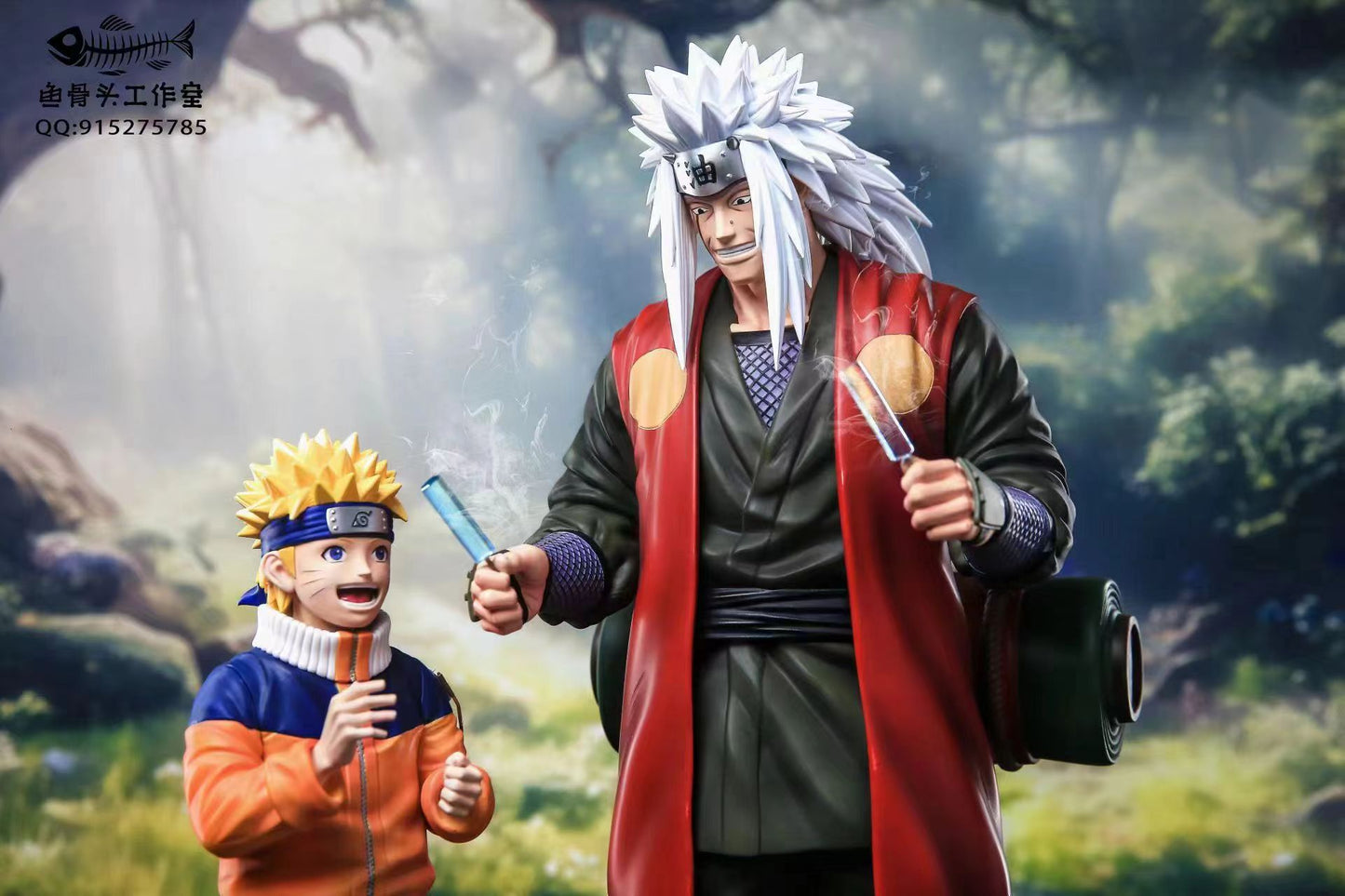 Fishbones - Naruto and Jiraiya