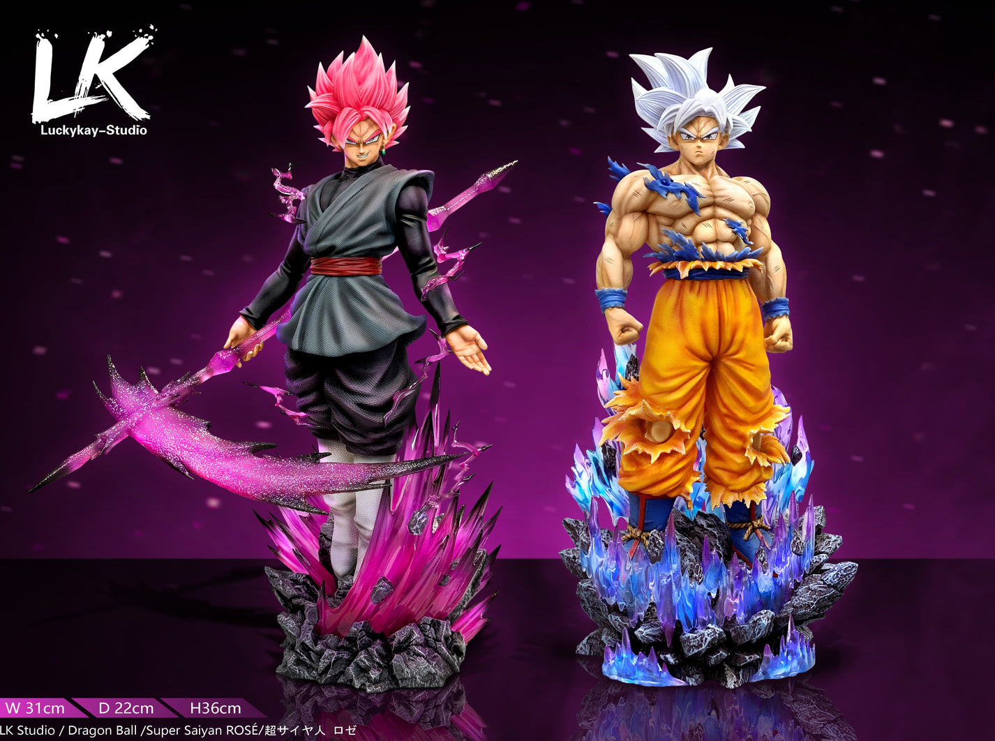 LK Rose Goku Black StatueCorp