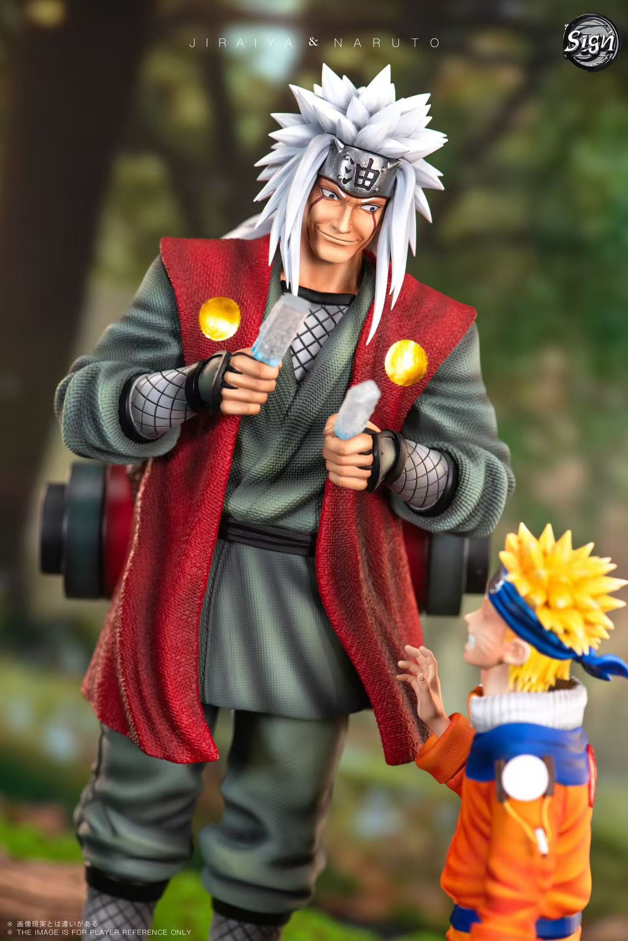 Sign - Naruto and Jiraiya