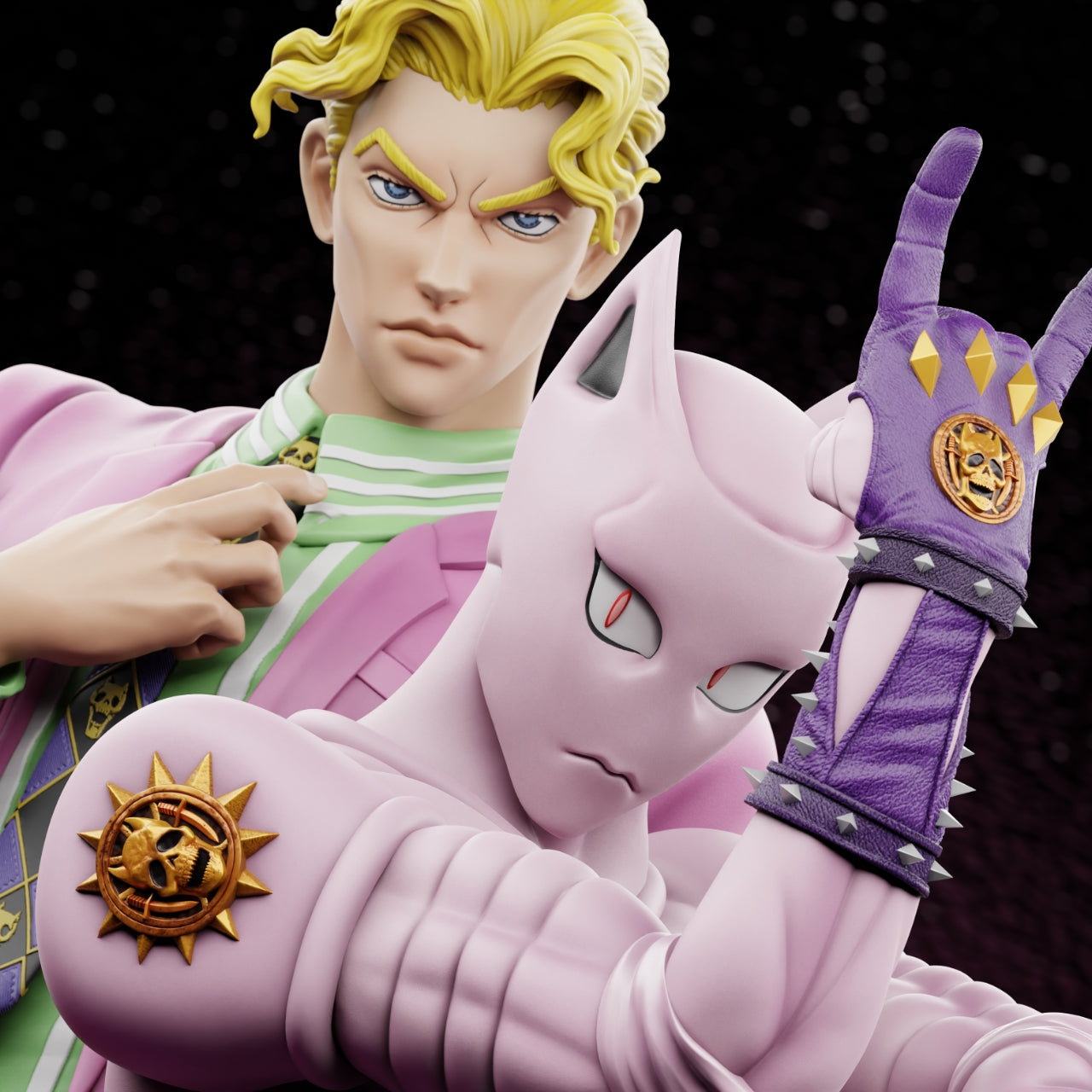 Player 1 - Yoshikage Kira and Killer Queen