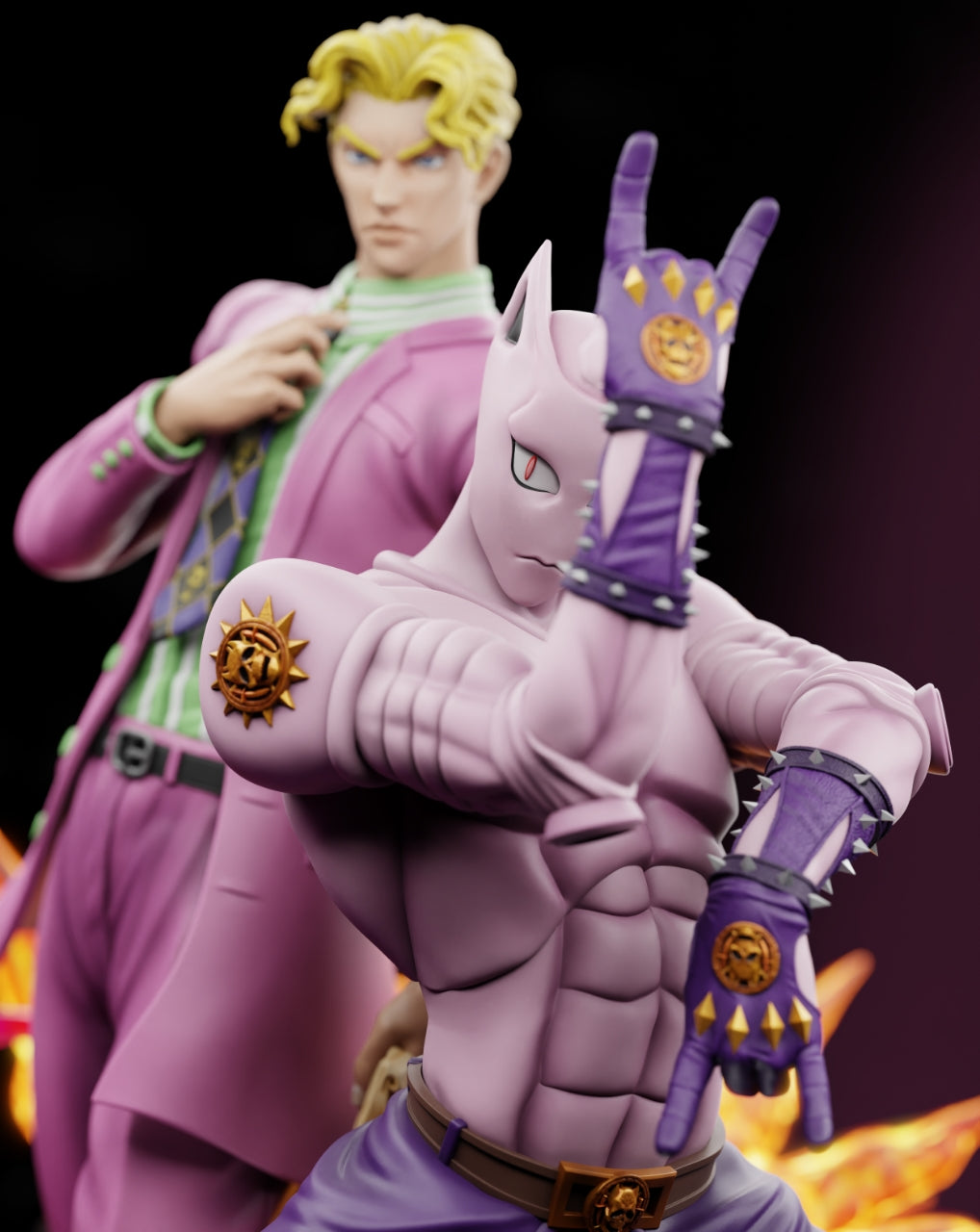 Player 1 - Yoshikage Kira and Killer Queen