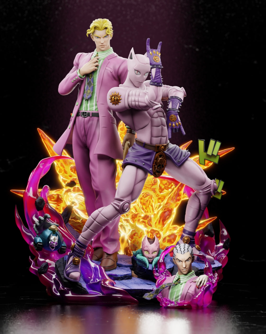 Player 1 - Yoshikage Kira and Killer Queen