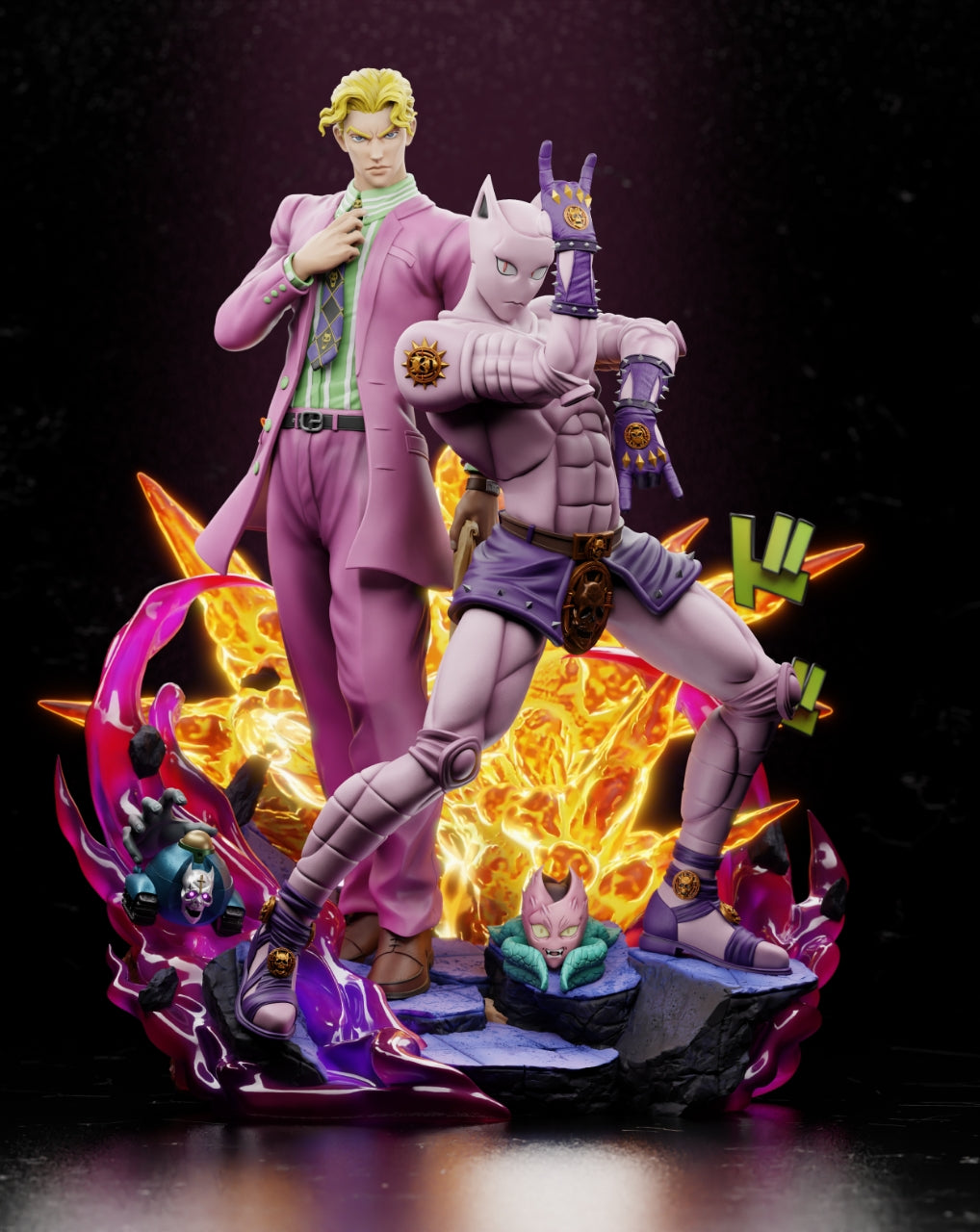 Player 1 - Yoshikage Kira and Killer Queen