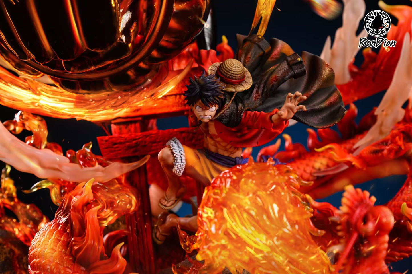 Randian - Luffy vs Fire Dragon