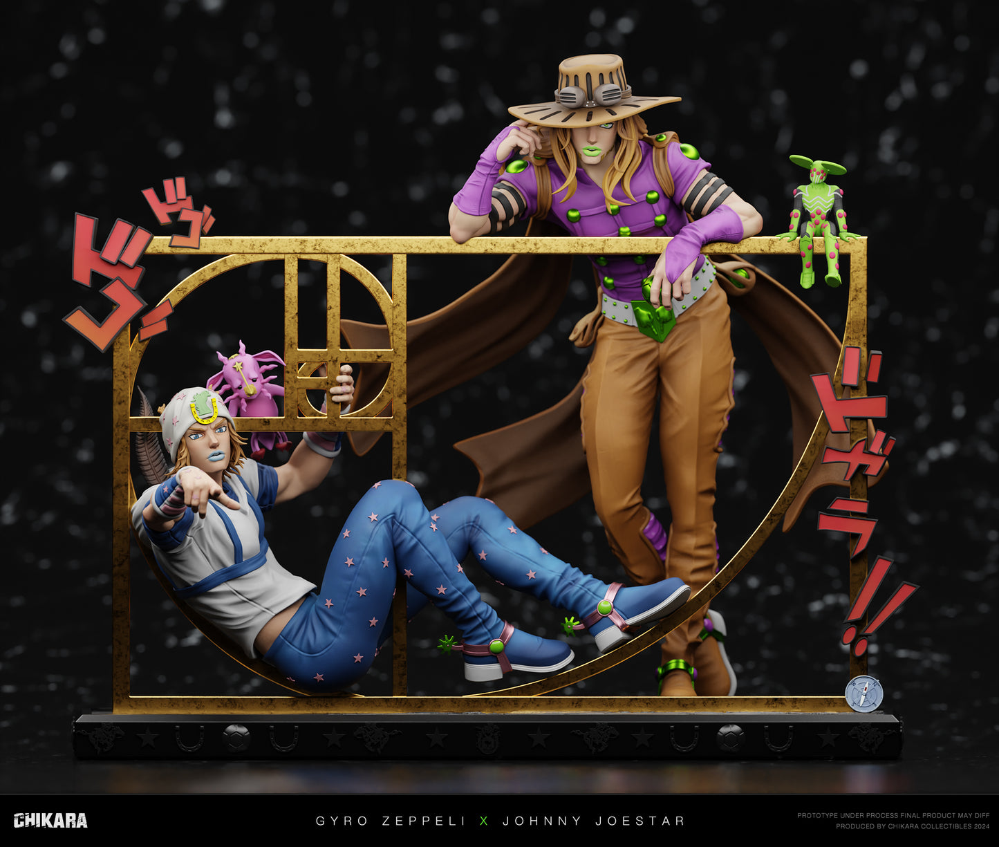 Chikara - Gyro Zeppeli and Johnny Joestar