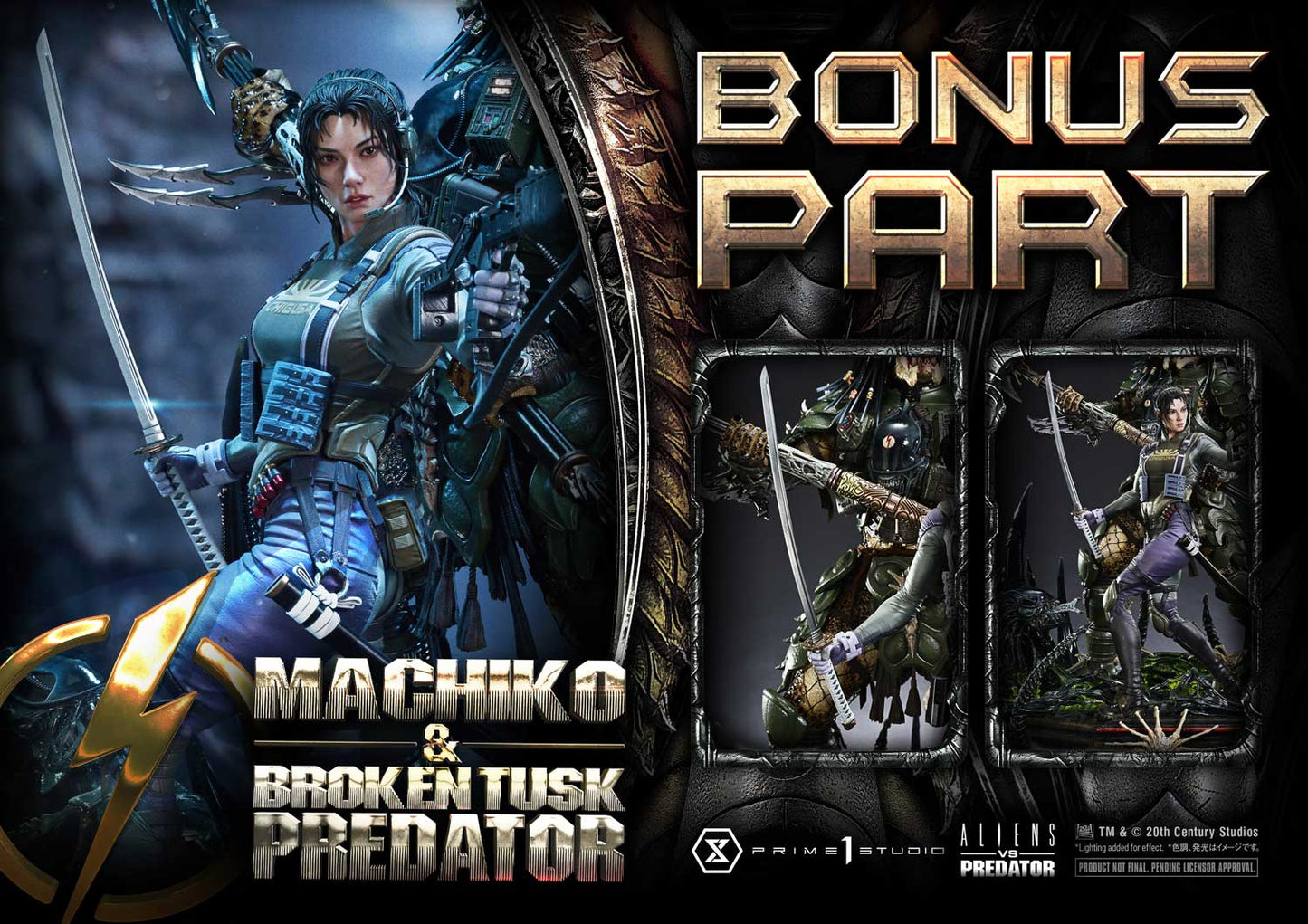 Prime 1 - Machiko Noguchi and Broken Tusk Predator