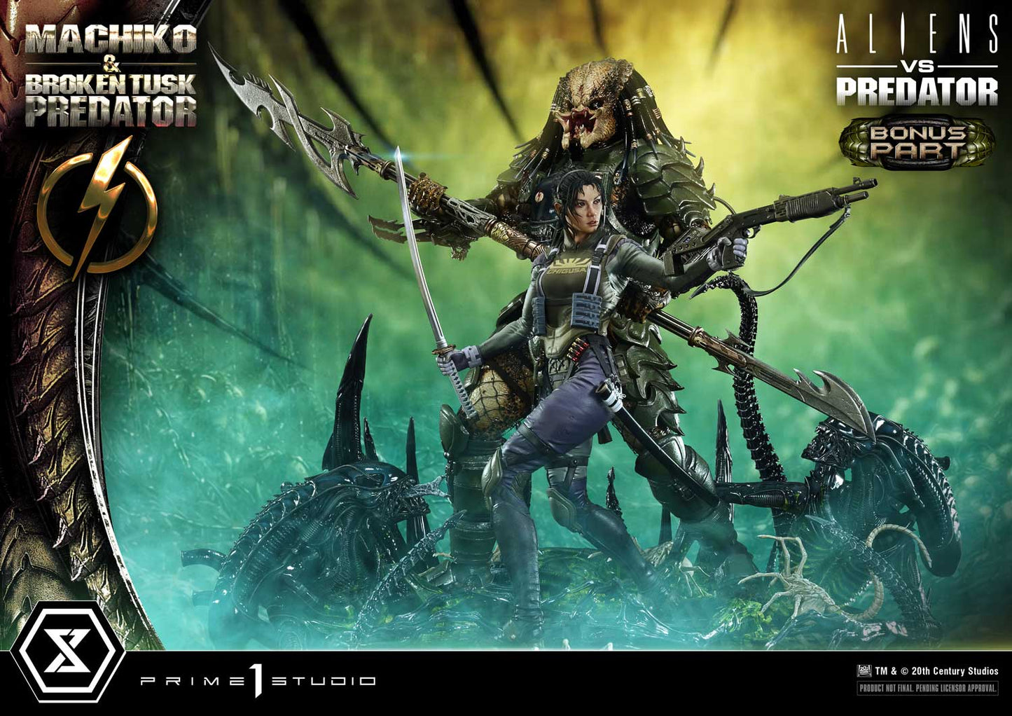 Prime 1 - Machiko Noguchi and Broken Tusk Predator